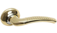 Ручка дверная TRODOS FL-106, золото/хром
