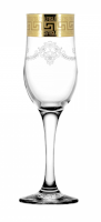 Набор бокалов для шампанского с рисунком, 6 предметов, "Барокко" EAV63-160/S