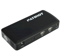 Аккумулятор PATRIOT MAGNUM 12, пусковой многофункциональный, 12/220В, ток запуска max 400А, USB-порт