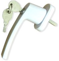 Ручка "Ликчел" для пластиковых окон (БЕЛАЯ) с ключом 1-2273 Б