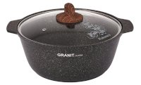 Кастрюля-жаровня Кукмор Granit Ultra original (4) жго41а, 4,0л