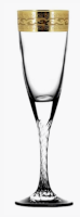 Набор бокалов для шампанского с узором "Версаль"