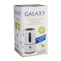 Увлажнитель GALAXY 35Вт, ультразвуковой, резерв. д/воды 2,5л, GL-8003