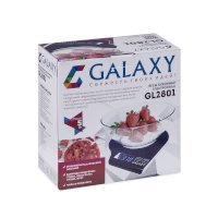 Весы GALAXY GL-2801 кухонные электронные до 5кг.