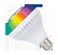 Диско-лампа REV светодиодная RGB 10W/ Bluetooth динамиком и пультом ДУ/13 режимов/Е27 32599