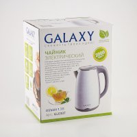 Чайник GALAXY GL-0307 нерж. 1,7л. 2кВт. диск.